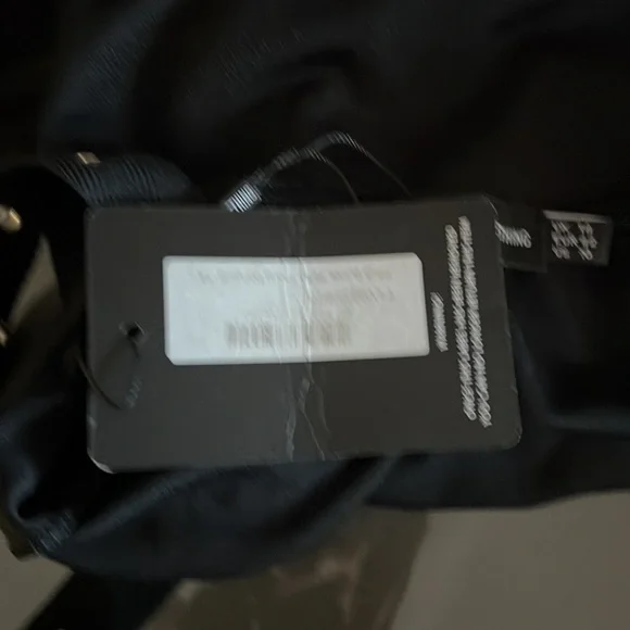 Pretty Little Thing Black Buckle Strap Thong Bodysuit 🌺 - Picture 8 of 11